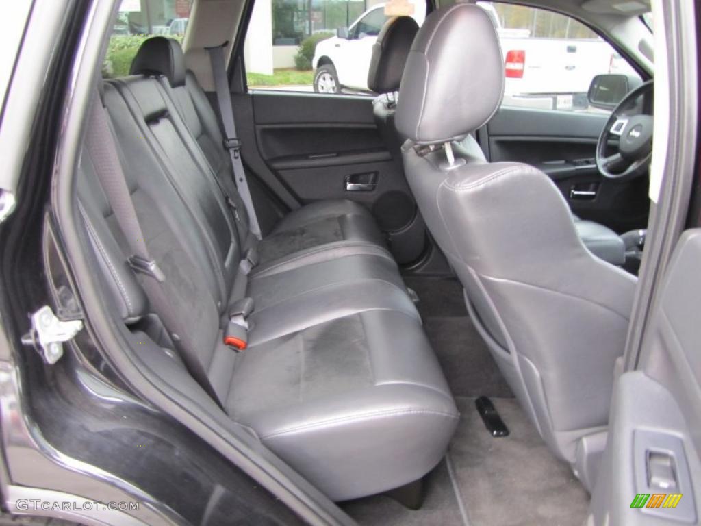 Dark Slate Gray Interior 2008 Jeep Grand Cherokee SRT8 4x4 Photo #41825931