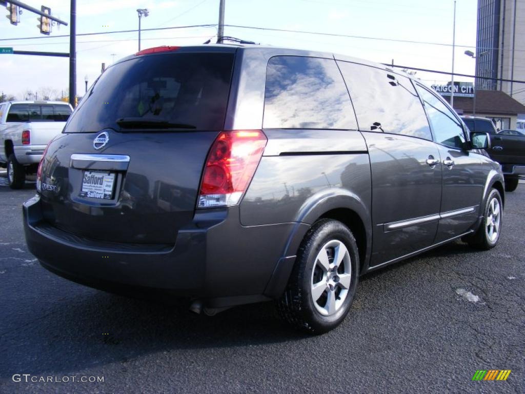 2007 Quest 3.5 - Smoke Gray Metallic / Gray photo #5