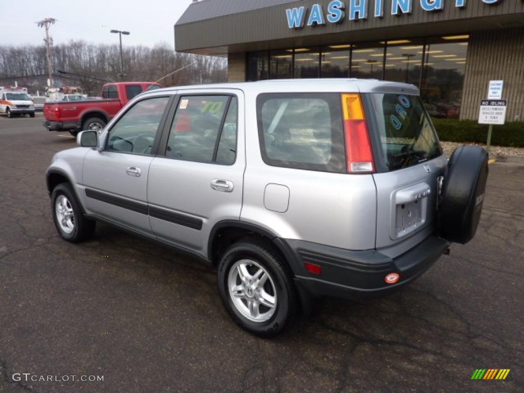 2001 CR-V EX 4WD - Satin Silver Metallic / Dark Gray photo #2