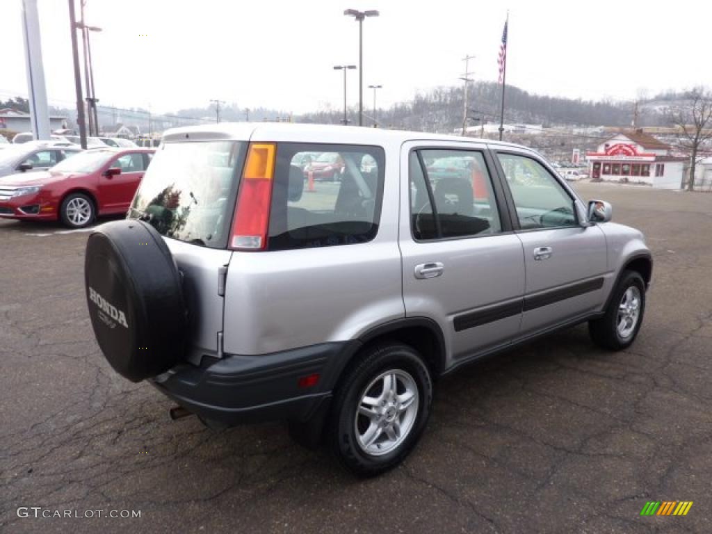 2001 CR-V EX 4WD - Satin Silver Metallic / Dark Gray photo #4