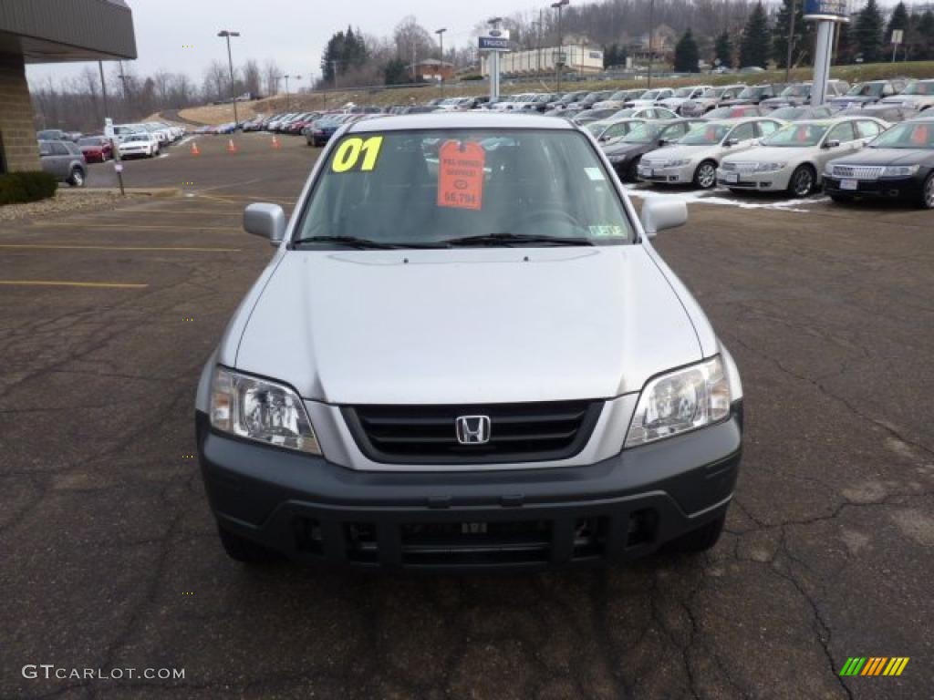 2001 CR-V EX 4WD - Satin Silver Metallic / Dark Gray photo #7