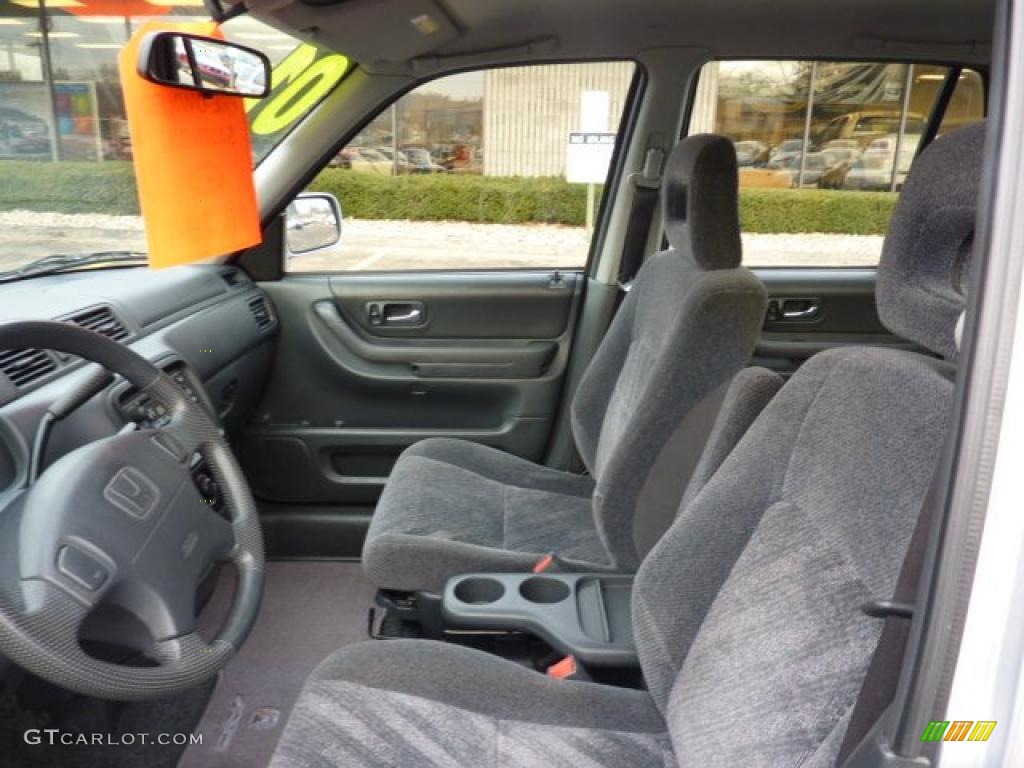 2001 CR-V EX 4WD - Satin Silver Metallic / Dark Gray photo #10