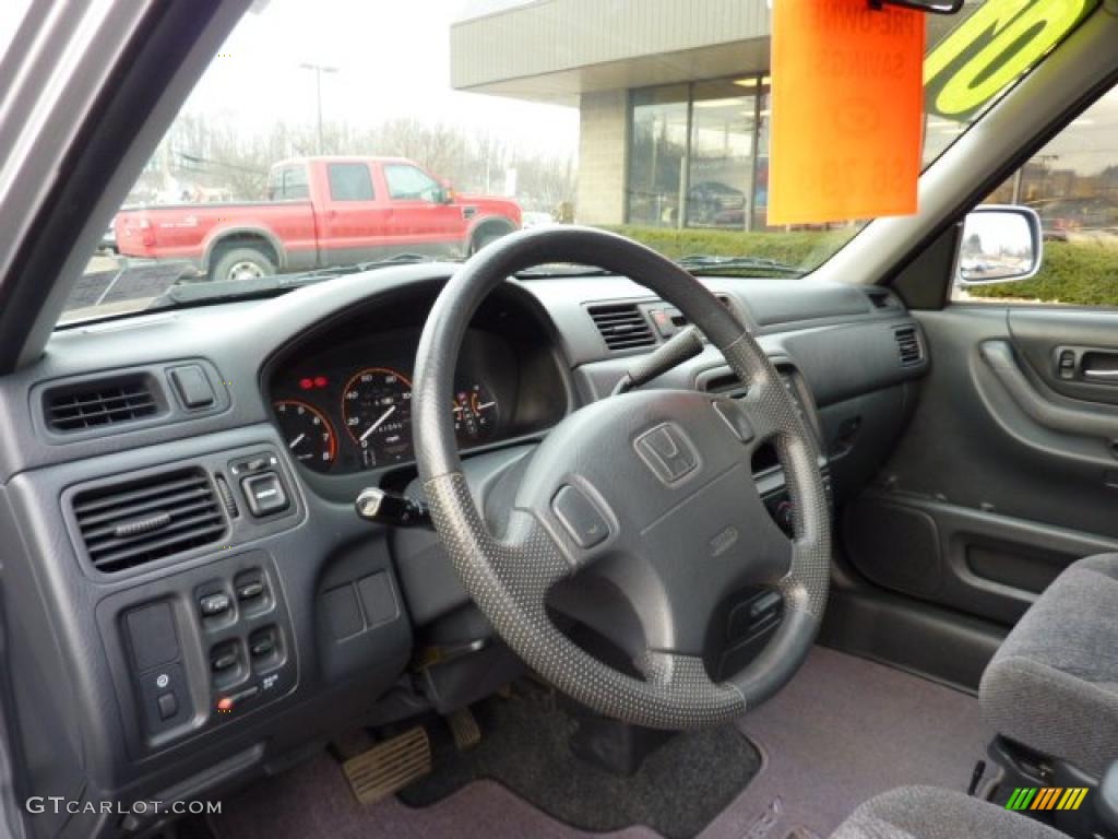 2001 CR-V EX 4WD - Satin Silver Metallic / Dark Gray photo #11