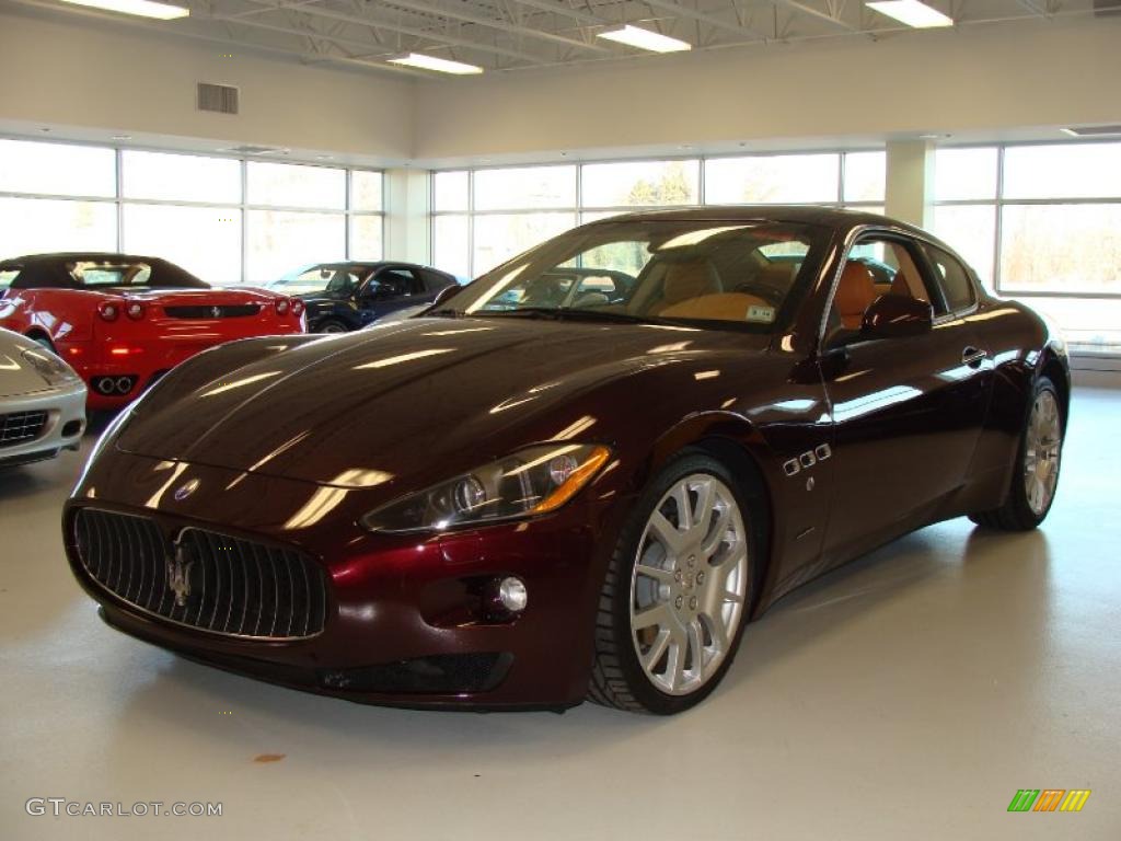 Bordeaux Pontevecchio (Dark Red) 2008 Maserati GranTurismo Standard GranTurismo Model Exterior Photo #41827696