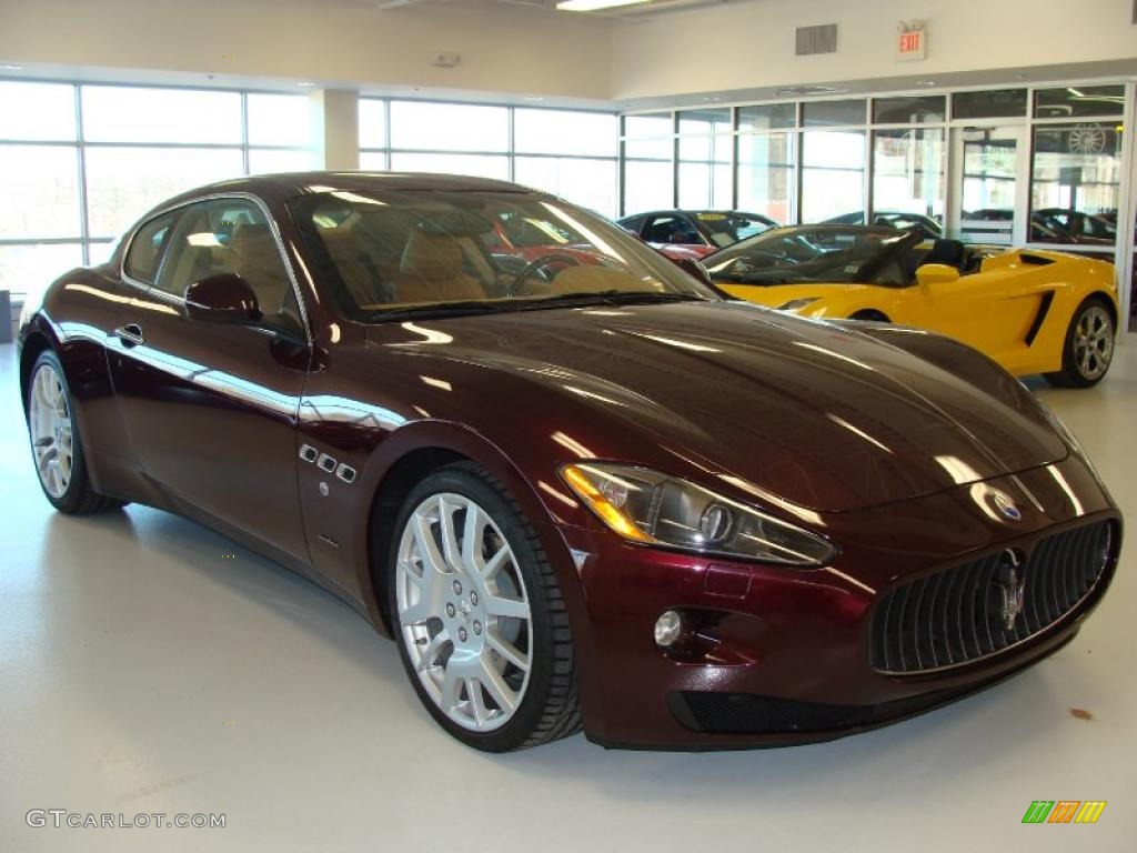 Bordeaux Pontevecchio (Dark Red) 2008 Maserati GranTurismo Standard GranTurismo Model Exterior Photo #41827732