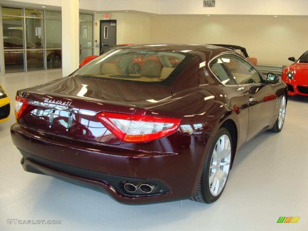 Bordeaux Pontevecchio (Dark Red) 2008 Maserati GranTurismo Standard GranTurismo Model Exterior Photo #41827764