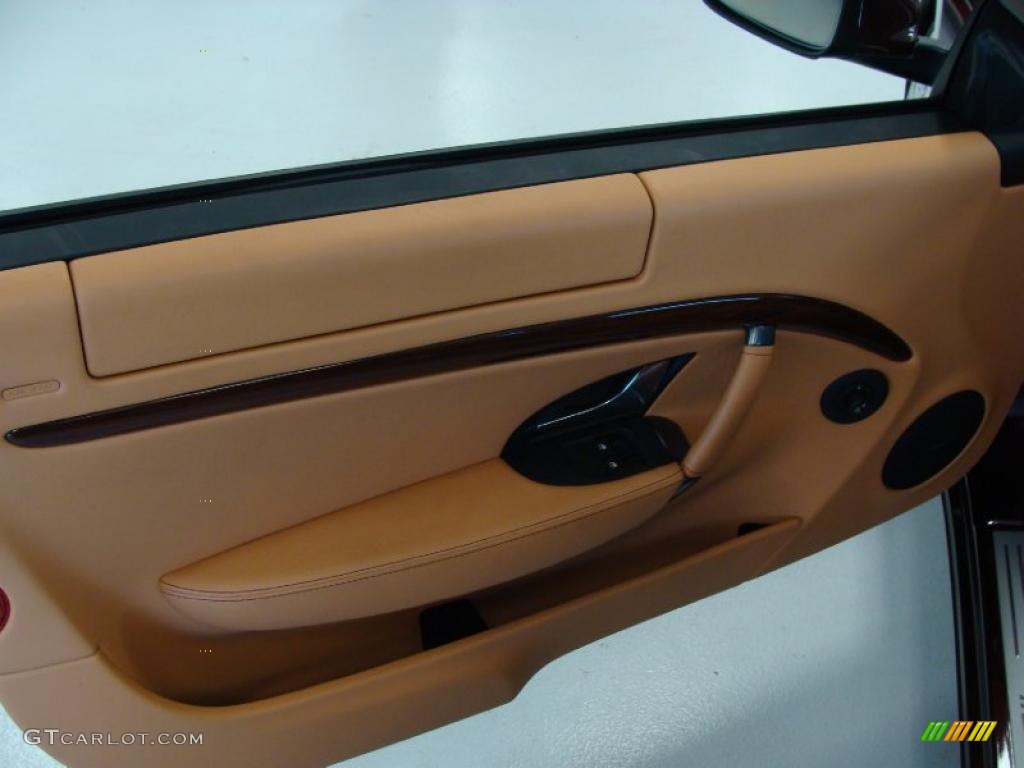2008 Maserati GranTurismo Standard GranTurismo Model Cuoio Sella (Saddle) Door Panel Photo #41827868