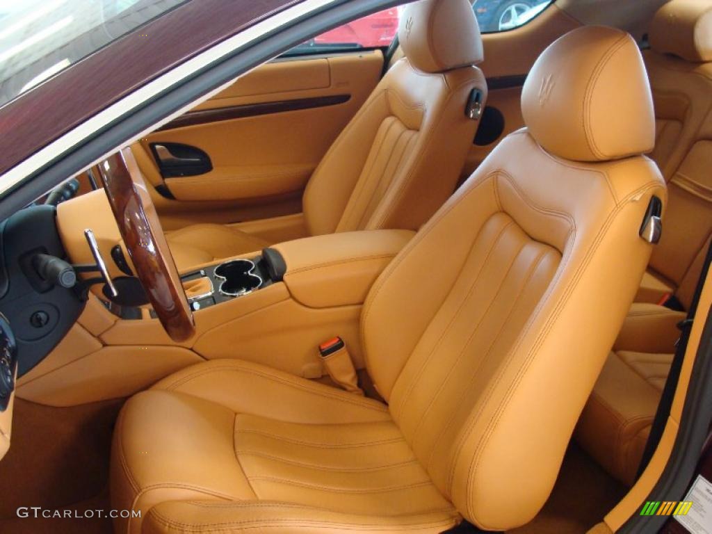 Cuoio Sella (Saddle) Interior 2008 Maserati GranTurismo Standard GranTurismo Model Photo #41827884