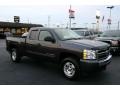 2010 Black Chevrolet Silverado 1500 LT Extended Cab 4x4  photo #1