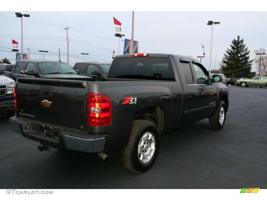 2010 Silverado 1500 LT Extended Cab 4x4 - Black / Ebony photo #3