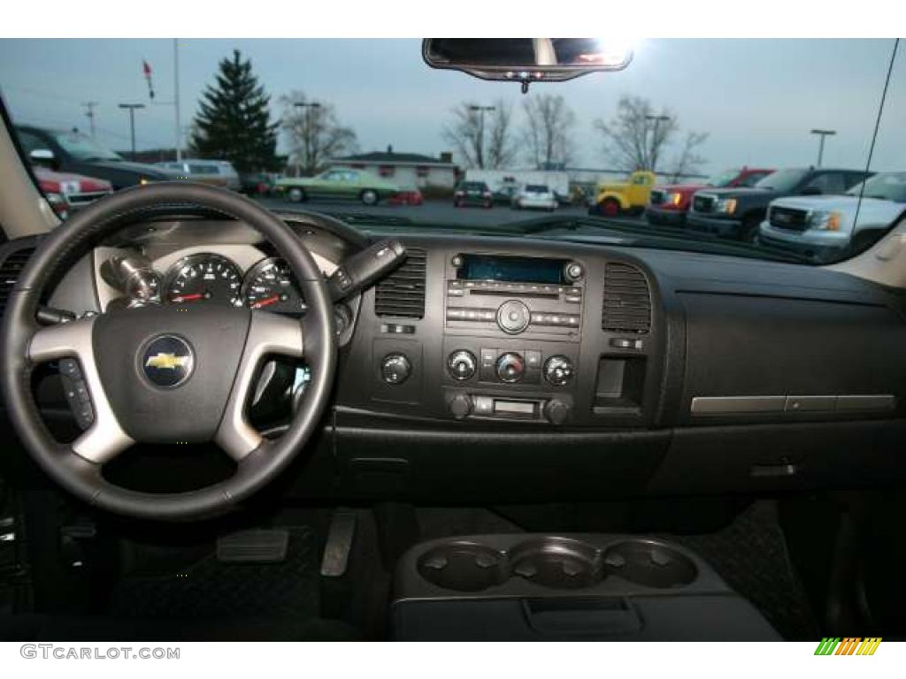 2010 Silverado 1500 LT Extended Cab 4x4 - Black / Ebony photo #9