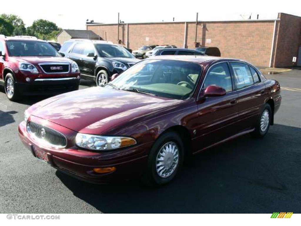 2002 LeSabre Custom - Medium Red Pearl / Taupe photo #6