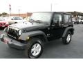 2007 Black Jeep Wrangler X 4x4  photo #6