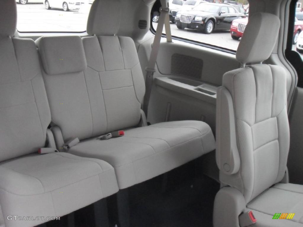 Black/Light Graystone Interior 2011 Dodge Grand Caravan Crew Photo #41832020