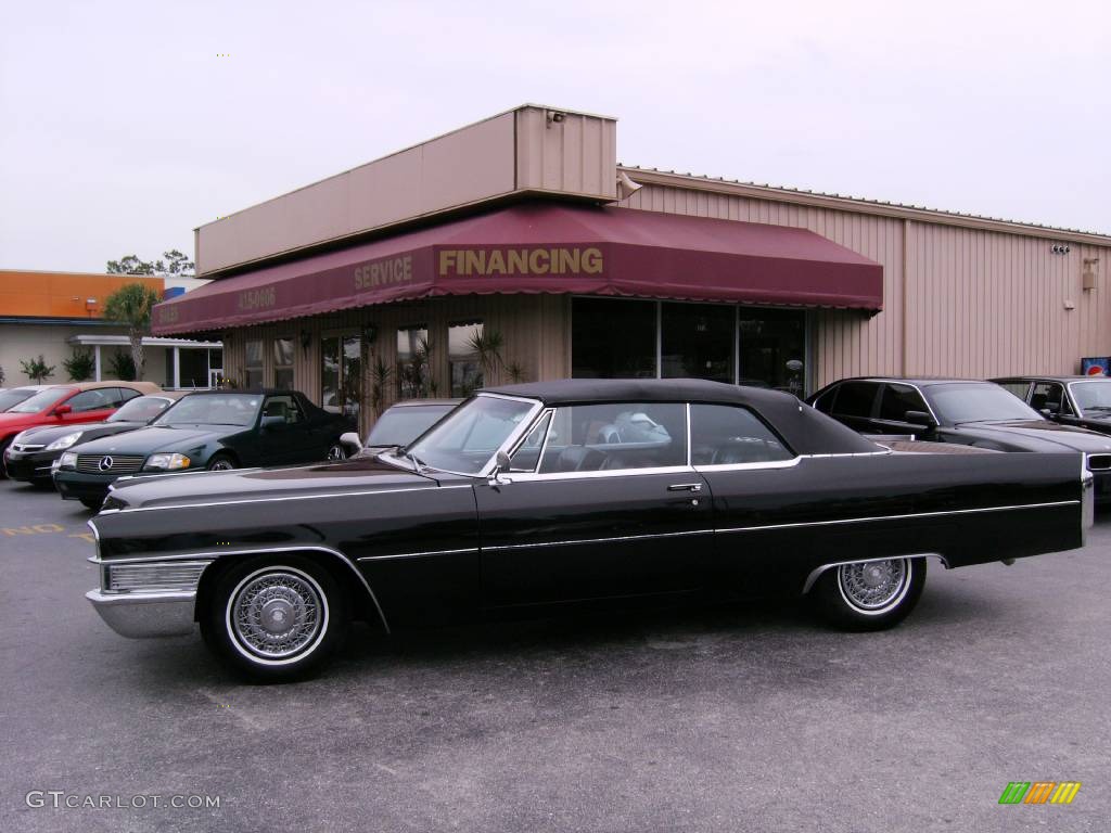 1965 Black Cadillac Deville Convertible 392120 Gtcarlot