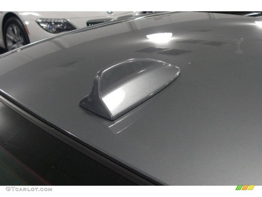 2008 3 Series 335xi Coupe - Space Grey Metallic / Black photo #13