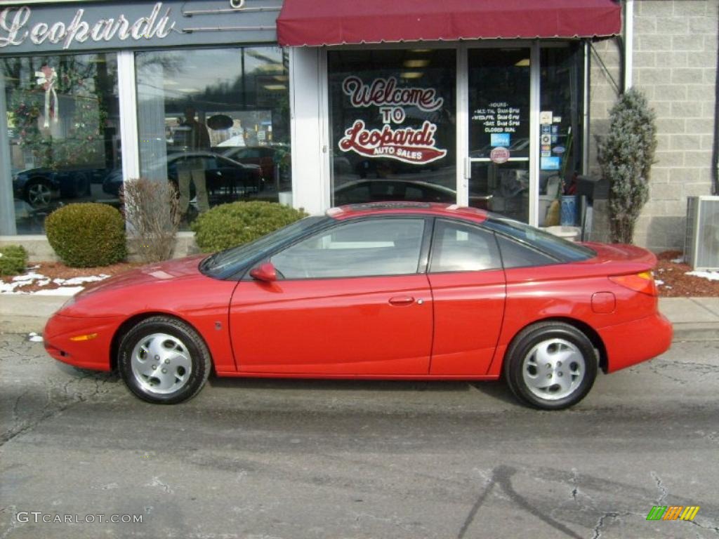 2002 S Series SC2 Coupe - Bright Red / Black photo #2
