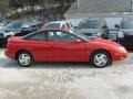 2002 Bright Red Saturn S Series SC2 Coupe  photo #9