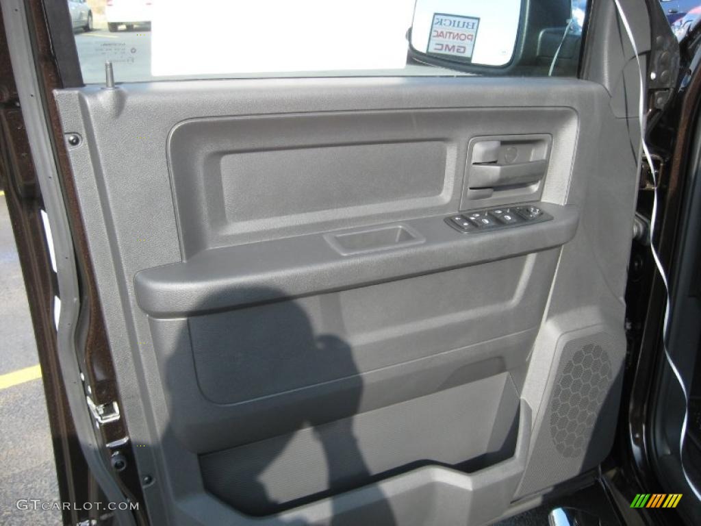 2010 Ram 1500 ST Quad Cab 4x4 - Rugged Brown Pearl / Dark Slate/Medium Graystone photo #12