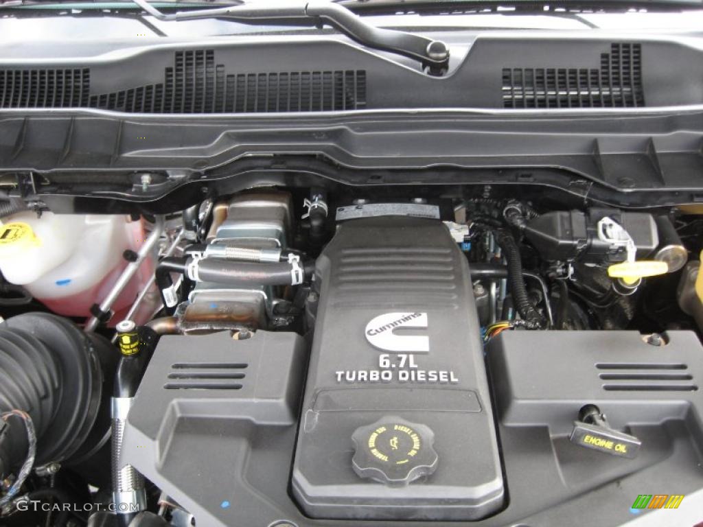 2011 Dodge Ram 3500 HD SLT Crew Cab 4x4 Chassis Engine Photos