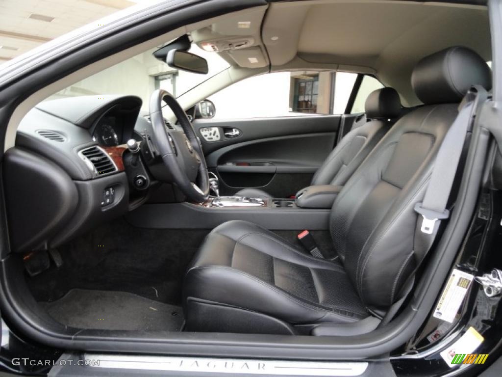 Charcoal Interior 2009 Jaguar XK XK8 Convertible Photo #41836756