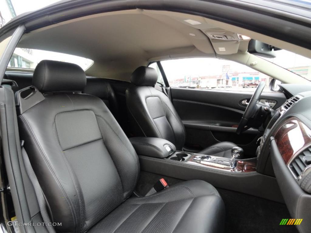 Charcoal Interior 2009 Jaguar XK XK8 Convertible Photo #41836848