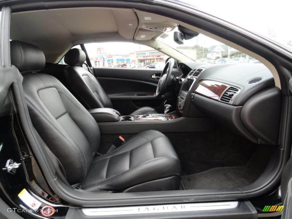 Charcoal Interior 2009 Jaguar XK XK8 Convertible Photo #41836864