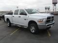 2011 Bright White Dodge Ram 2500 HD ST Crew Cab 4x4  photo #3