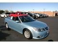 2008 Ice Blue Metallic Saab 9-3 2.0T Convertible  photo #1