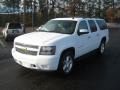 2011 Summit White Chevrolet Suburban LT  photo #1