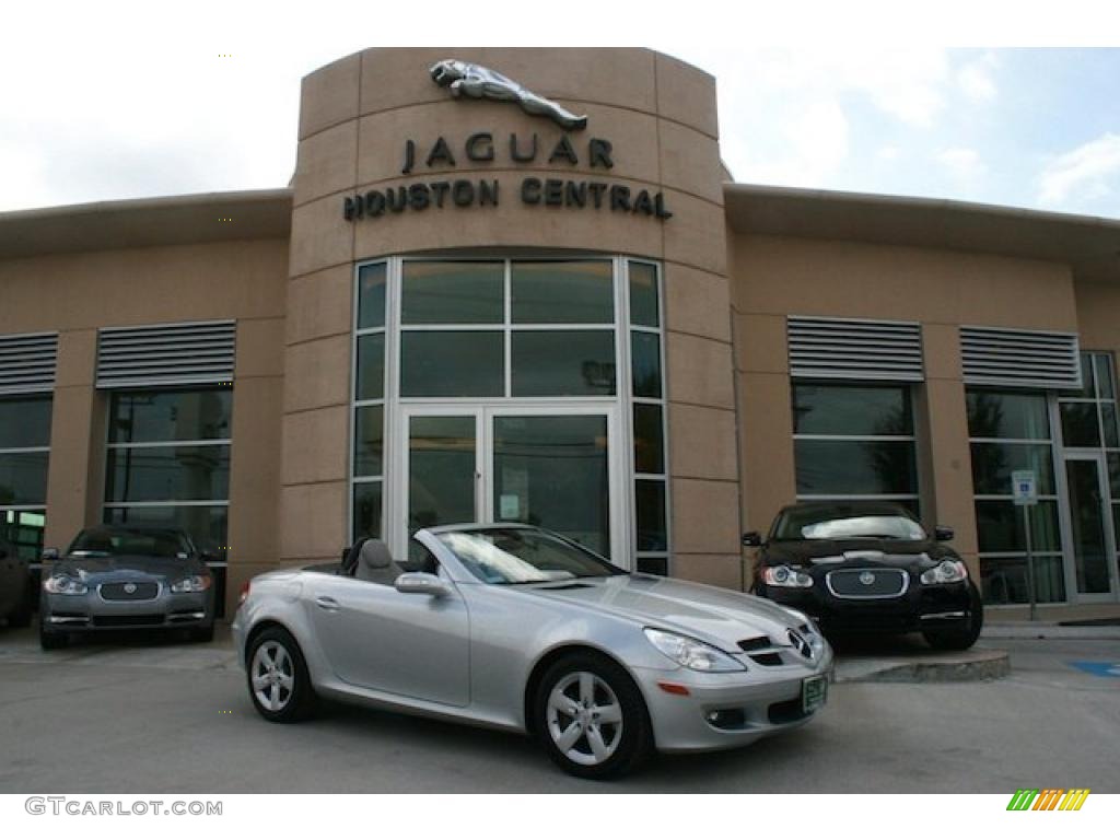 2007 SLK 280 Roadster - Iridium Silver Metallic / Ash Grey photo #1