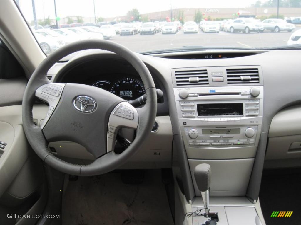 2011 Toyota Camry Hybrid Bisque Dashboard Photo #41839597
