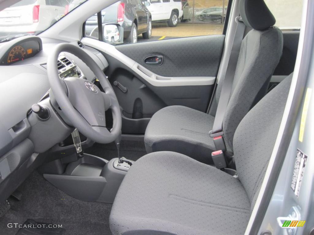 Dark Charcoal Interior 2011 Toyota Yaris 5 Door Liftback Photo #41839837