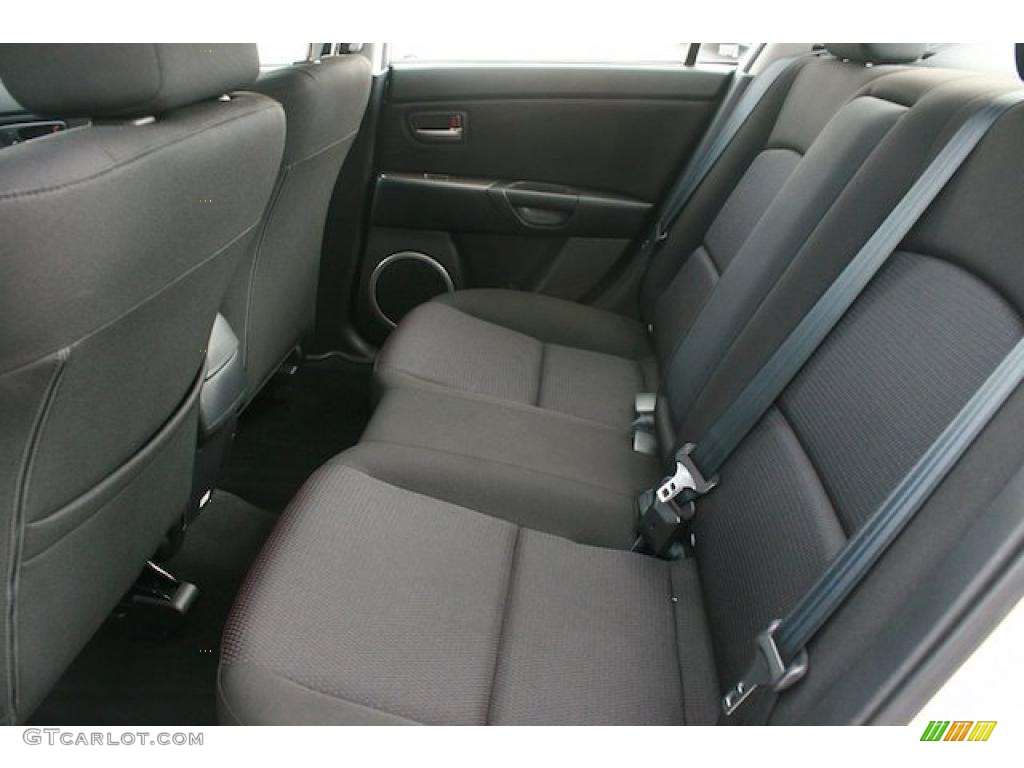 Black Interior 2008 Mazda MAZDA3 s Touring Sedan Photo #41840285