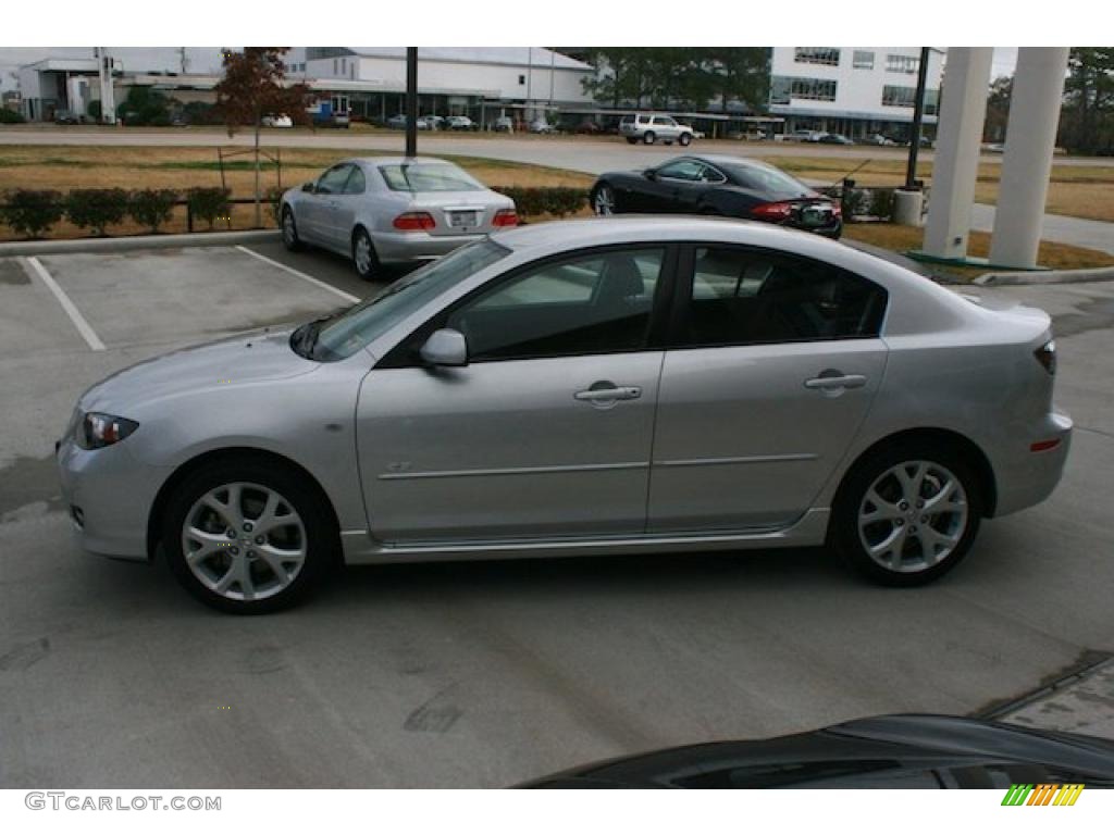 Sunlight Silver Metallic 2008 Mazda MAZDA3 s Touring Sedan Exterior Photo #41840349
