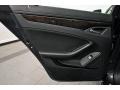 Ebony 2010 Cadillac CTS -V Sedan Door Panel