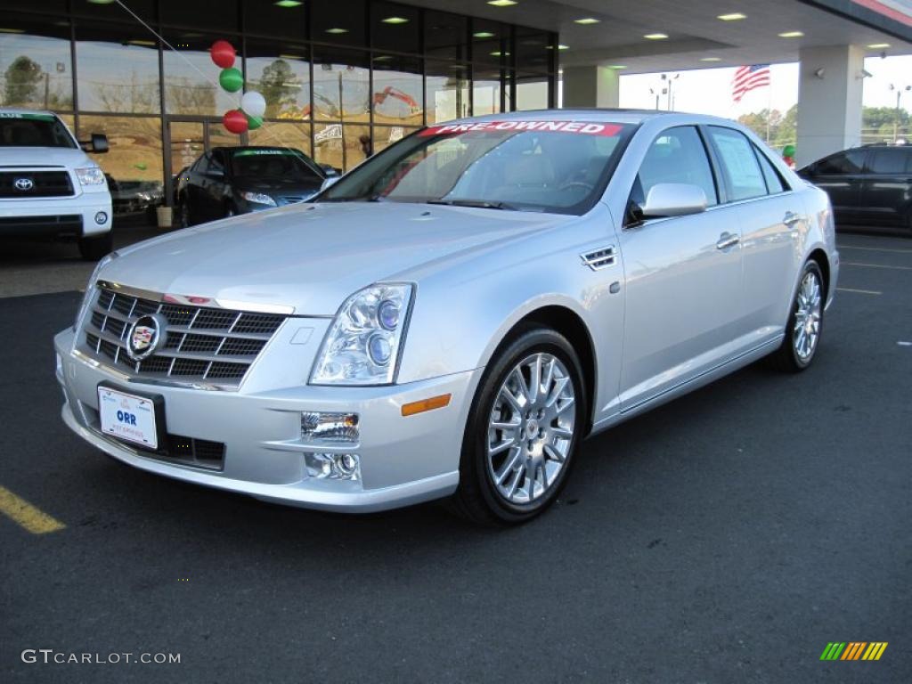 Radiant Silver 2010 Cadillac STS V8 Exterior Photo #41840905