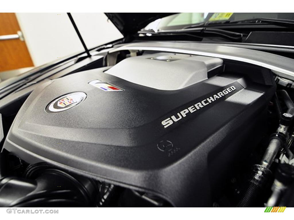 2010 Cadillac CTS -V Sedan 6.2 Liter Supercharged OHV 16-Valve LSA V8 Engine Photo #41840973