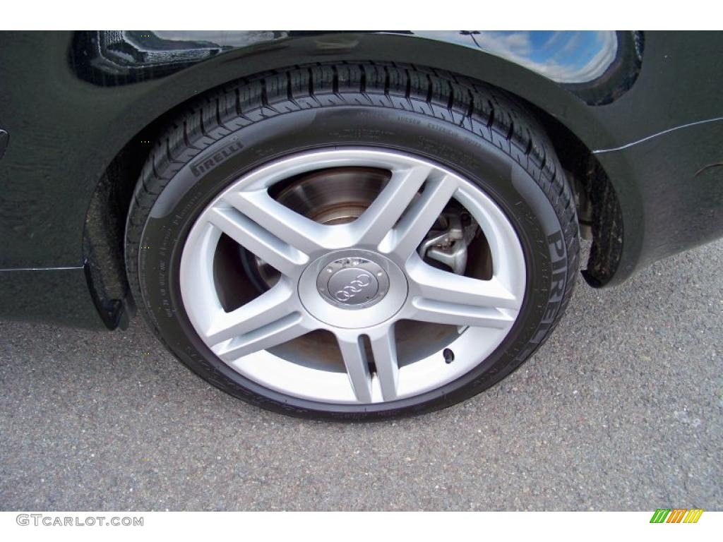 2007 A4 2.0T quattro Cabriolet - Brilliant Black / Ebony photo #9