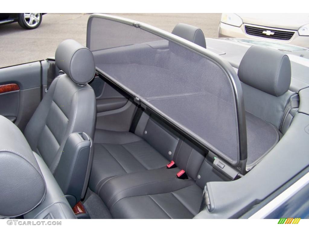 2007 A4 2.0T quattro Cabriolet - Brilliant Black / Ebony photo #14