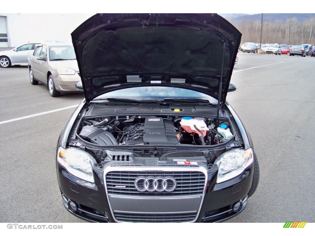 2007 A4 2.0T quattro Cabriolet - Brilliant Black / Ebony photo #22