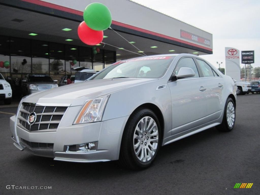 Radiant Silver Metallic 2010 Cadillac CTS 3.0 Sedan Exterior Photo #41841789