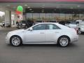 Radiant Silver Metallic 2010 Cadillac CTS 3.0 Sedan Exterior