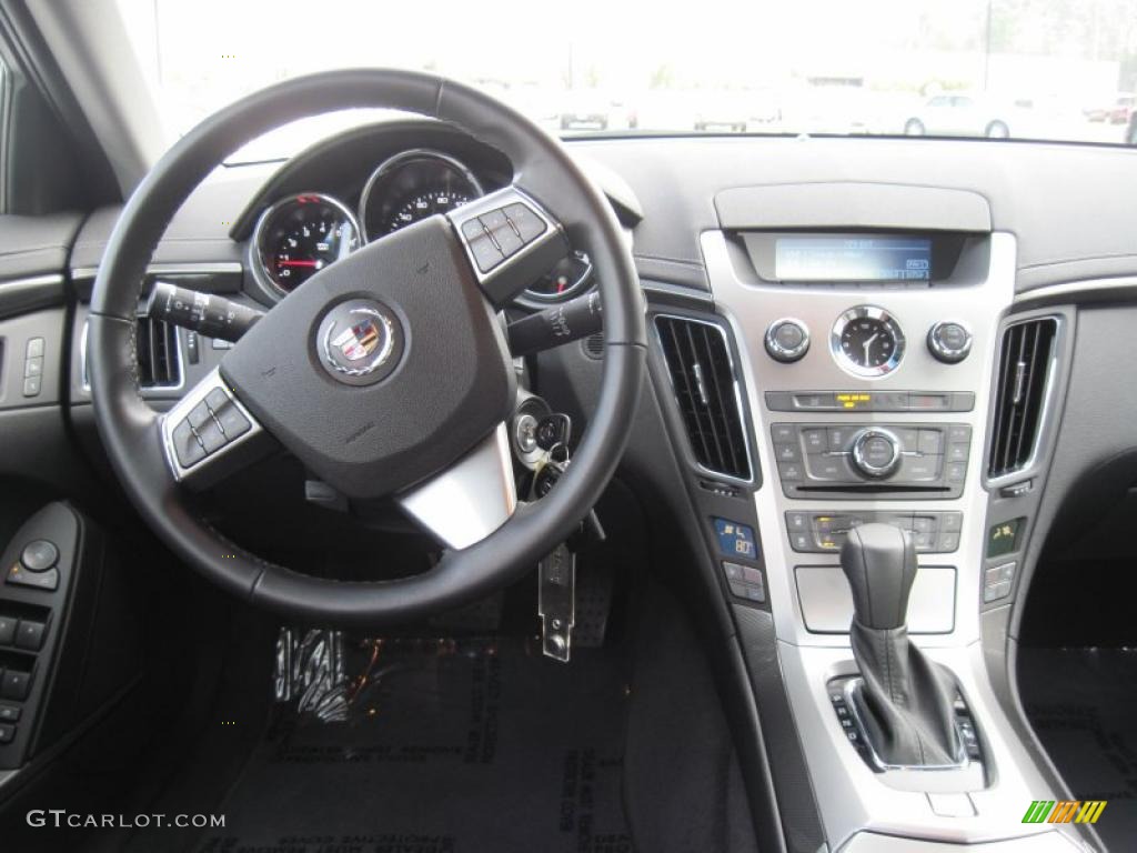 2010 Cadillac CTS 3.0 Sedan Ebony Dashboard Photo #41841973