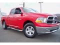 2010 Flame Red Dodge Ram 1500 SLT Quad Cab 4x4  photo #26