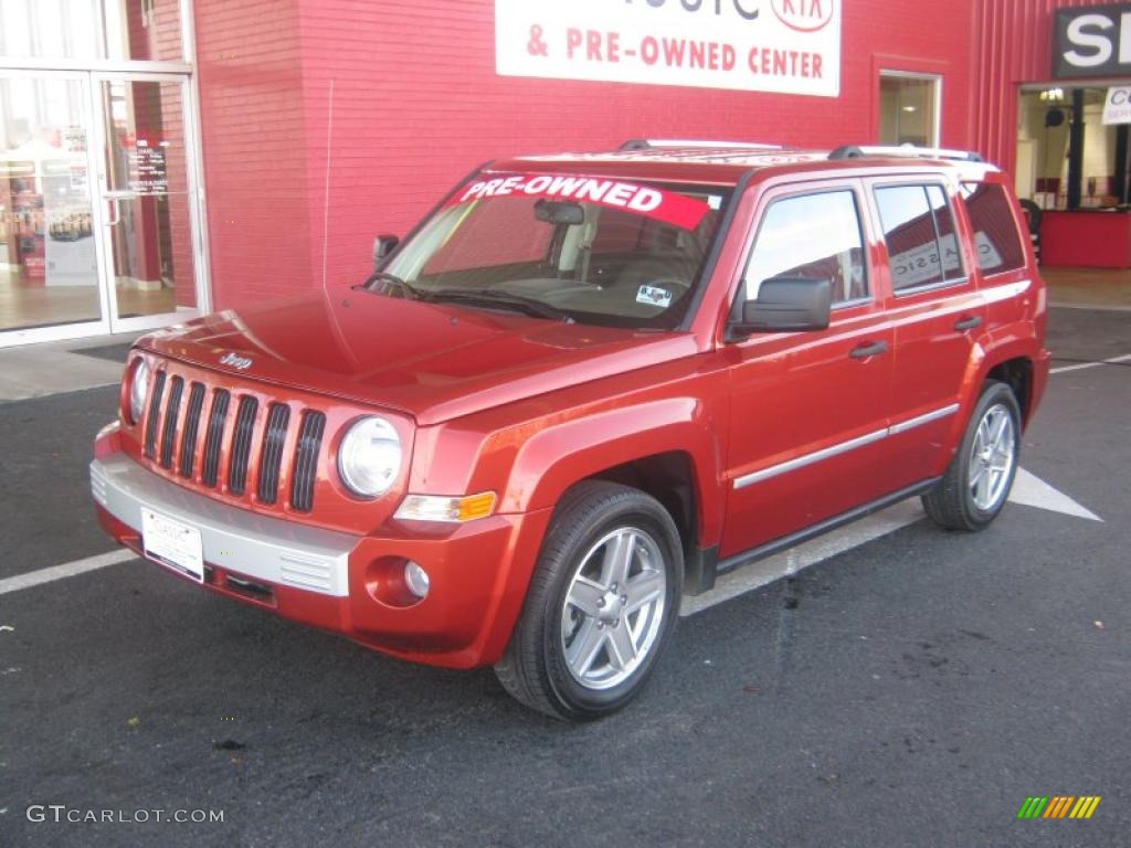 Sunburst Orange Pearl Jeep Patriot