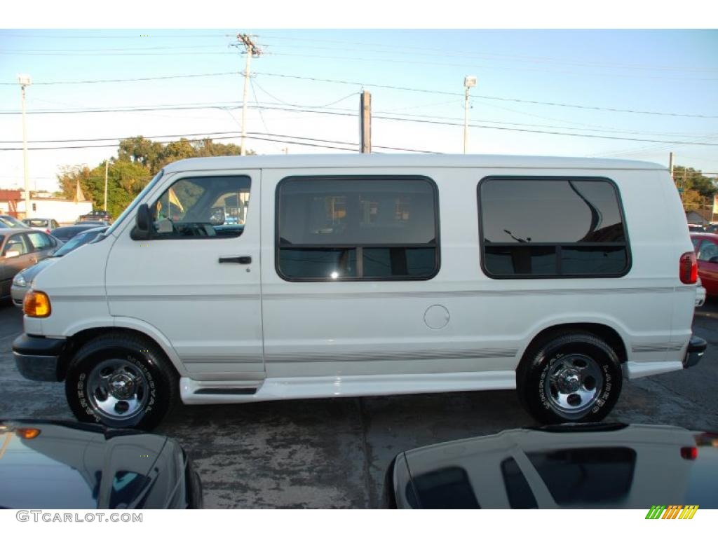 2003 Ram Van 1500 Passenger Conversion - Bright White / Sandstone photo #4