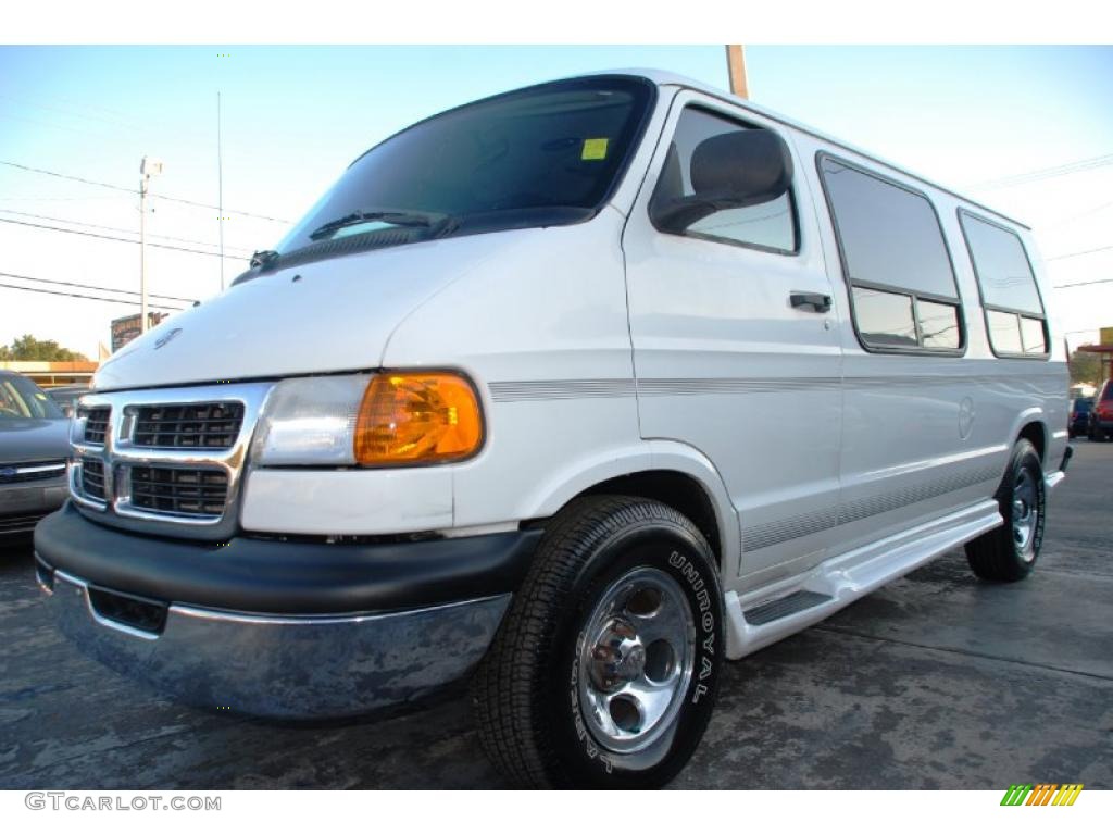 2003 Ram Van 1500 Passenger Conversion - Bright White / Sandstone photo #5
