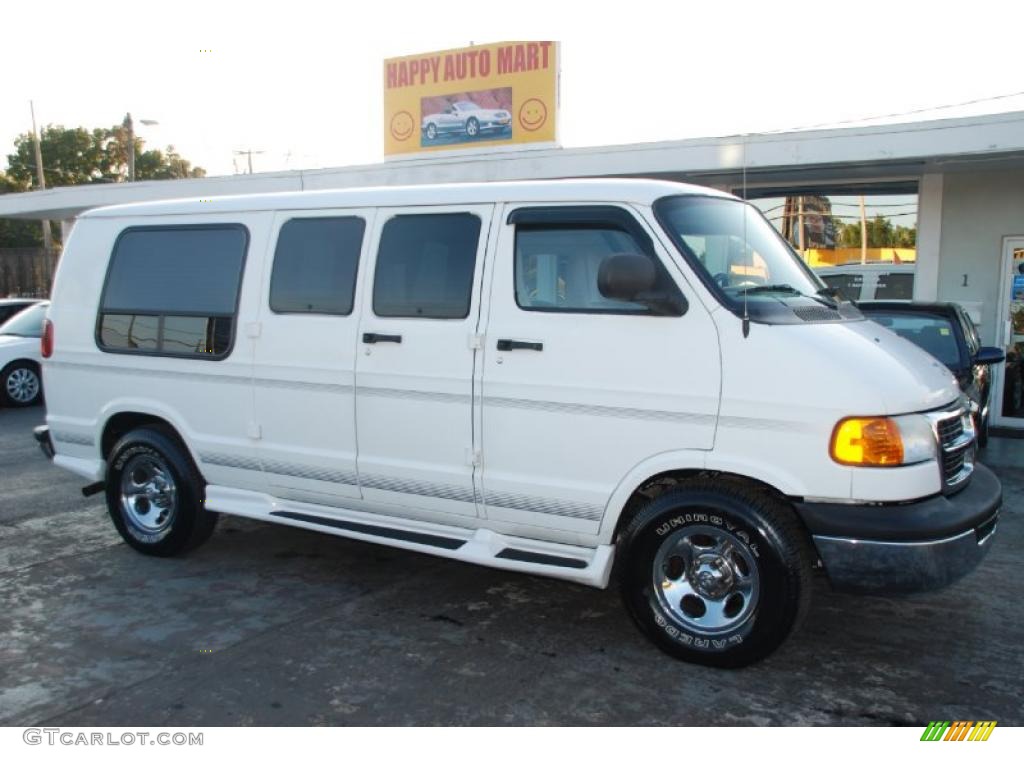 2003 Ram Van 1500 Passenger Conversion - Bright White / Sandstone photo #6