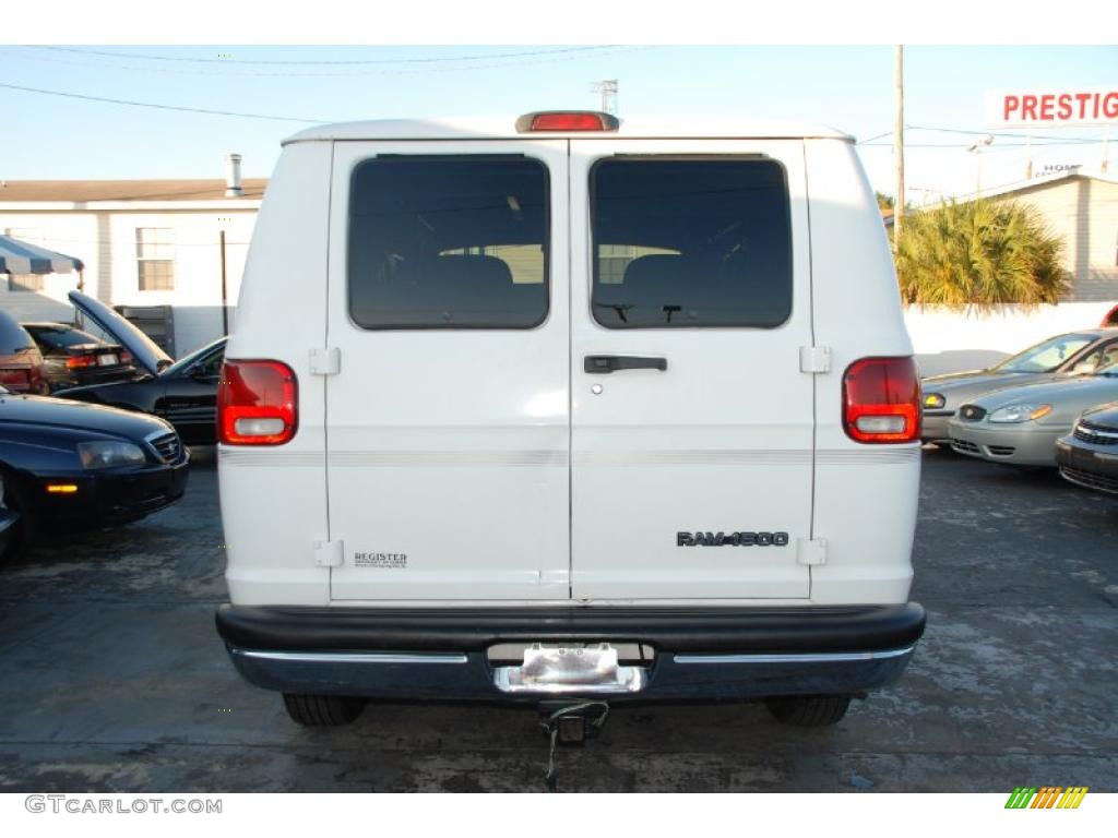 2003 Ram Van 1500 Passenger Conversion - Bright White / Sandstone photo #13